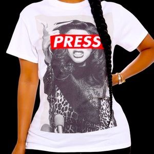 Cardi B “PRESS” T-shirt